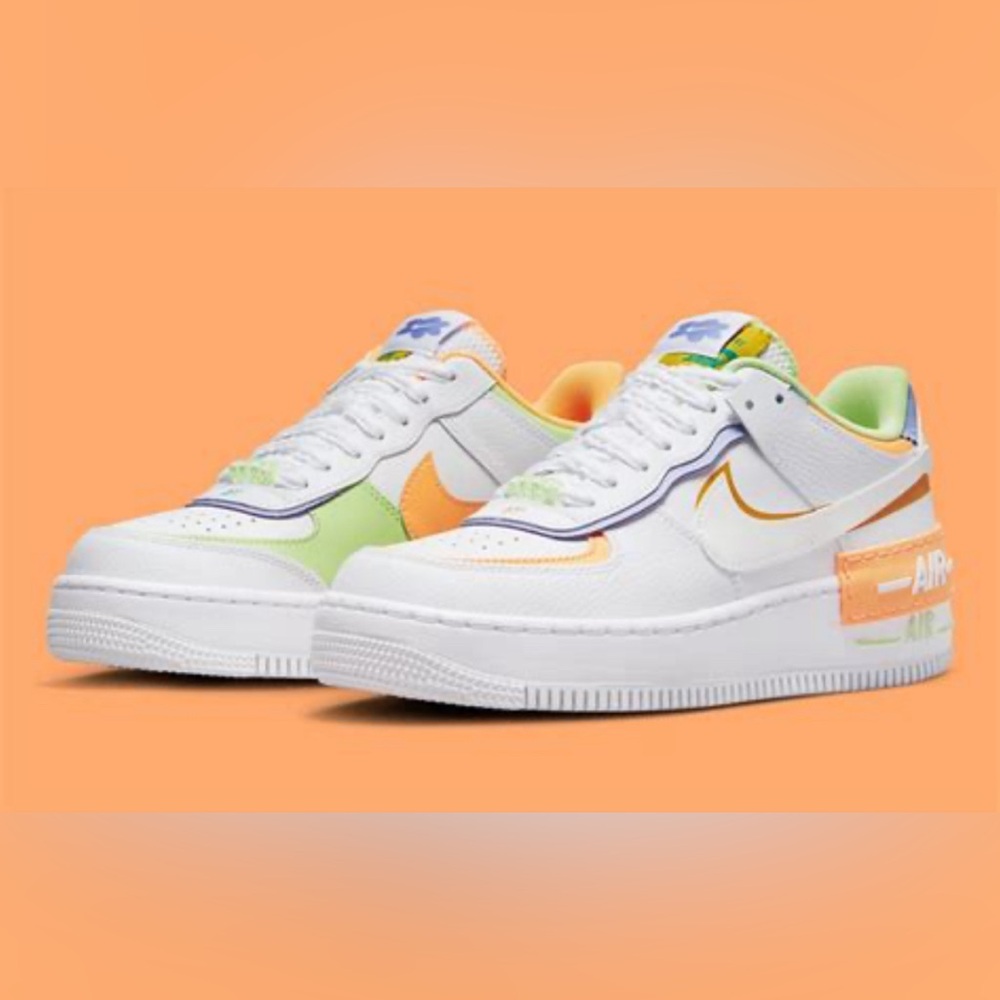 Nike Air Force 1 Low Shadow
White Peach Cream Lime (Women's) 10